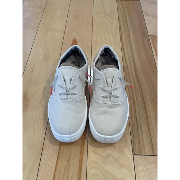Hey Dude Conway Canvas Lace Up Low Top  Shoes Womens US W10 - Picture 2 of 8